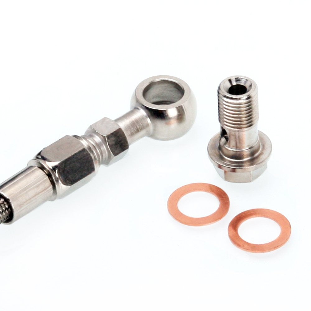 TRITDT Oil Feed Line Kit for RB20DET RB25DET w/ Garrett GT3076R GT3582R T04Z