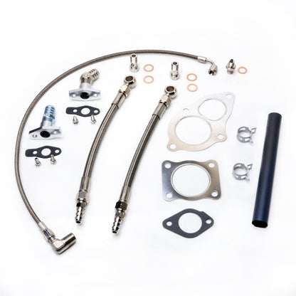 Turbo Install Line Kit for 4G63T DSM 1G/EVO 1~3 Mitsubishi TD05H 14B 16G 18G 20G