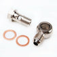 TRITDT Universal DIY T Water Line Kit M14 x 1.5mm For Garrett T25 T28 turbo