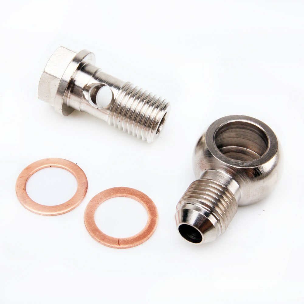 TRITDT Universal DIY T Water Line Kit M14 x 1.5mm For Garrett T25 T28 turbo
