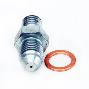 TRITDT Fits IHI VF36 VF42 Oil Feed Adapter Kit M10x1.5mm to 4AN w/ 1.0mm Hole