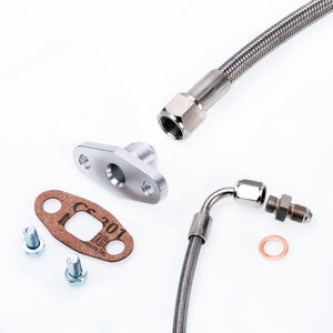 TRITDT Fits TOYOTA 1JZ-GTE / GT30 GT35 Journal Bearing Oil and Water Line Kit