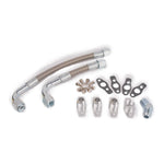 TRITDT Turbo Oil Drain Line Kit for 3000GT / Stealth 6G72T w/ Twin stock TD04