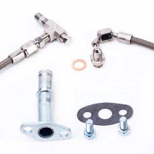 TRITDT Fits Garrett GT3076R GT3582R T3 Flange 4 Bolt Ball Bearing Install Kit