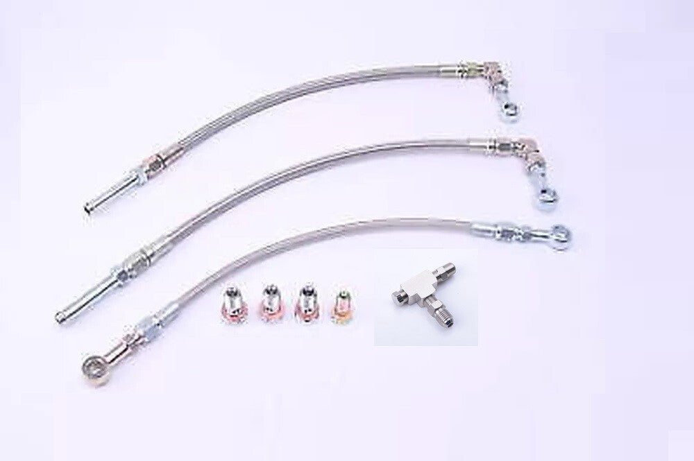 TRITDT Fits Mitsubishi TD04 TD04H TF035 Turbo Oil and Water Line Kit
