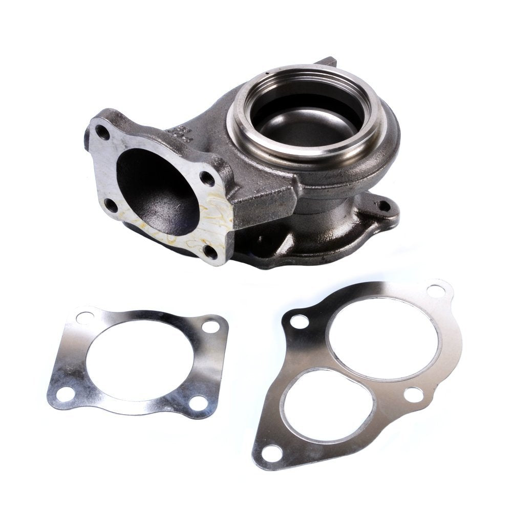 TRITDT Turbine Housing Kit Fits Mitsubishi TD06SL2 4G63T EVO3 VR4 w/ Gasket Set