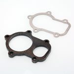 TRITDT Turbo Turbine Outlet Flange & Gasket Set For Ford Falcon XR6 BA, BF, FG