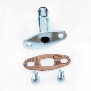 TRITDT Fits RB20DET RB25DET w/ Garrett T3 Oil and Water Line Kit 16mm Water bolt