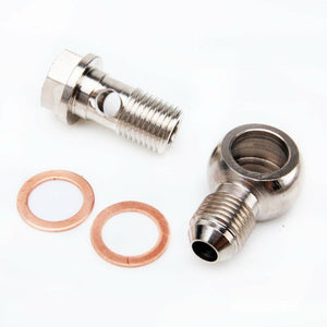 TRITDT Turbo Water Line Kit 6AN M14x1.50mm for Garrett GT25 GT28 GT30 GT35