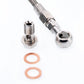 TRITDT Turbo Oil Feed Line for 4B11T Lancer EVO X 10 w/ Stock TD05H TD05HA turbo
