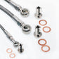 TRITDT Fits S14 S15 SR20DET W/ RB25DET T3 Turbo Top Mount Oil and Water Line Kit