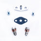 Fits SUBARU 02~06 WRX / 04~14 STI w/ T3 T04B T04E AVCS/Turbo Oil Feed Line Kit