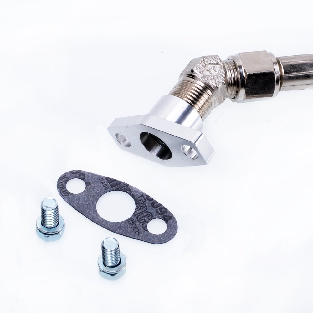 TRITDT Fits 7MGTE w/ TOYOTA CT26 Turbocharger Turbo Oil & Water Line Kit