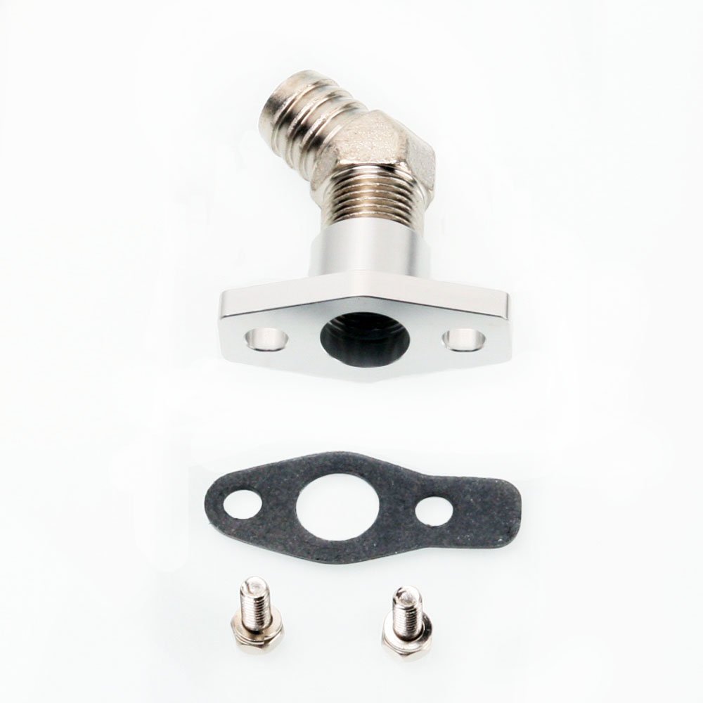 Fits TOYOTA 1KZ-TE w/ CT12B Land Cruiser Prado Hilux Oil Feed & Return Line Kit