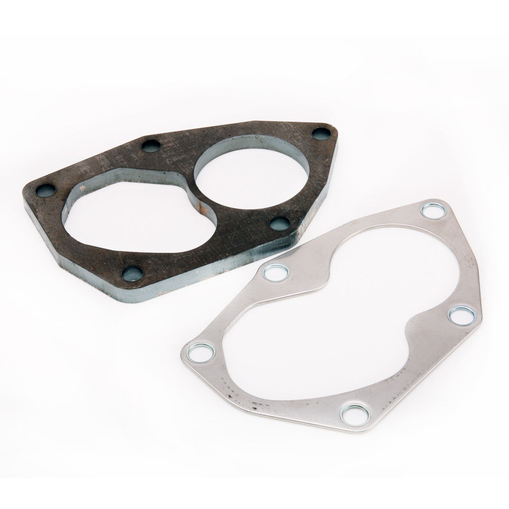 TRITDT Turbo Flange & Gasket Kit for MHI Lancer EVO 4~9 Dump Outlet Pipe
