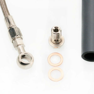 TRITDT Oil Feed & Return Line Kit for TOYOTA 3S-GTE 3SGTE Rev 3 MR2 w/ CT26