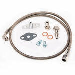 Fits TOYOTA 1JZ-GTE w/ Garrett T3 T4 T04B T04E T04R Flange Oil Feed Line Kit