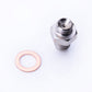 Fits GT25R GT28R GT30R GT35R T04Z Oil Feed Adapter Kit 7/16"-24 1mm Restrictor