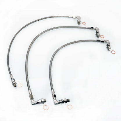TRITDT Oil & Water Line Kit for GT-R RB26DETT w/ Garrett B.B GT3582R GTX3582R