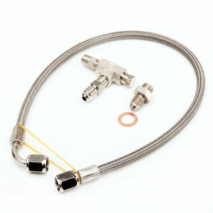 TRITDT Oil Feed Line M11x1.0mm 7/16"-24 for Garrett TB02 T25 T28 GT Bush Type