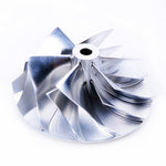 TRITDT Turbo Billet Compressor Wheel 46.3/60.0 mm 6+6 Blade for VF39 VF52