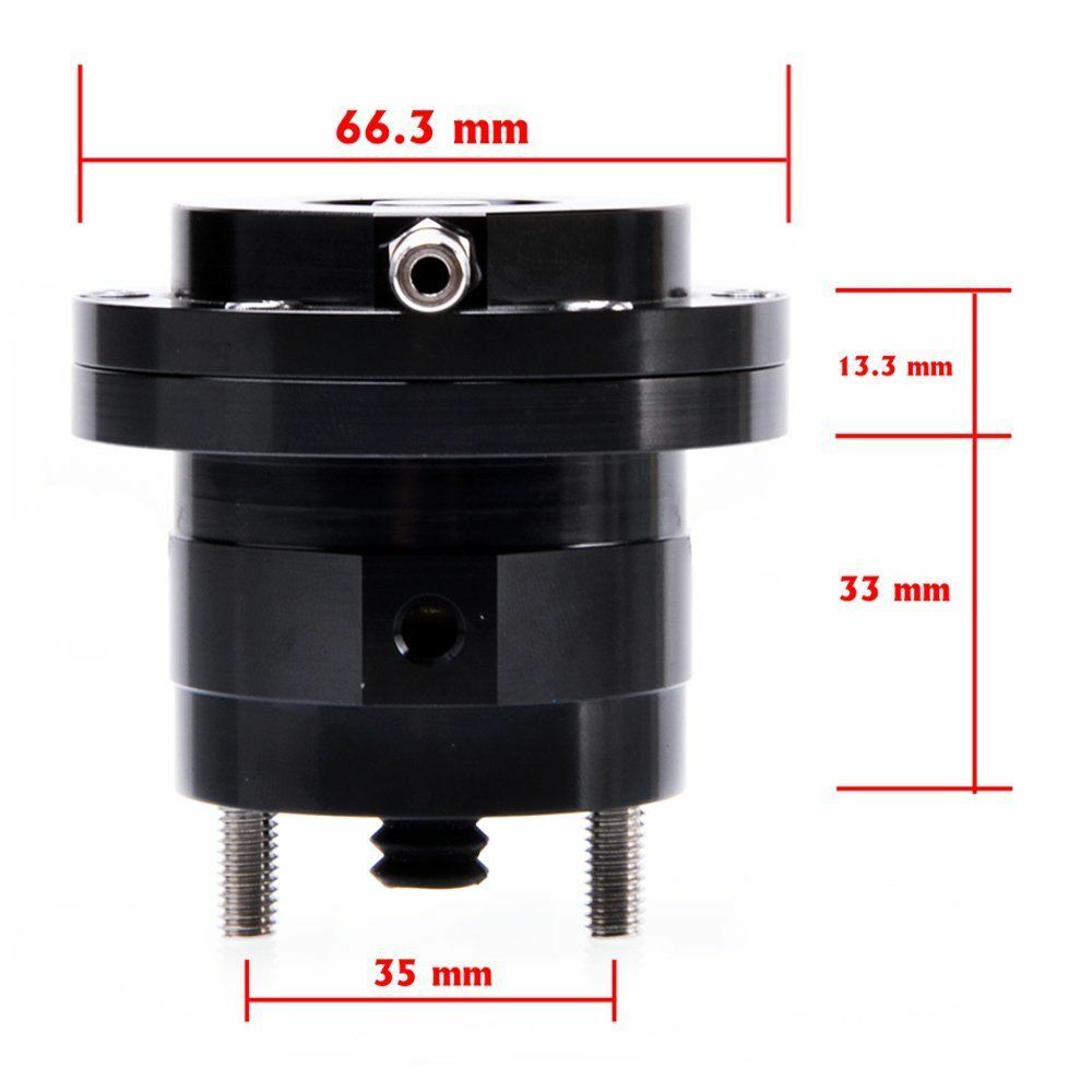 TRITDT Universal Turbo Adjustable Wastegate Actuator w/ 6 x spring & 4 x Rod
