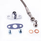 TRITDT Fits Garrett T25 T28 Turbo Oil & Water Line Kit 70cm Oil Feed 25cm Water