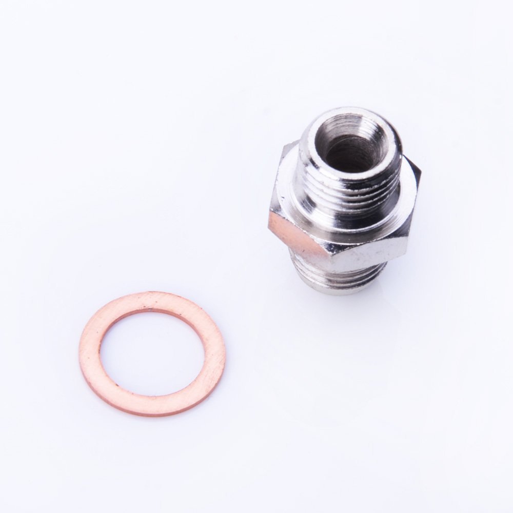 TRITDT Fits Garrett GT25 GT28 GT30 GT35 Coolant Adapter Kit M14x1.5mm to 6AN