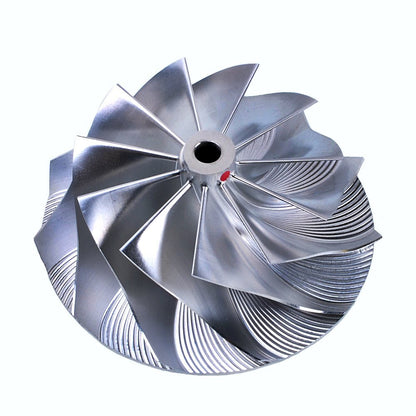 TRITDT Turbo Billet Compressor Wheel 66.3/84mm 11+0 Trim 62 for Garrett GTX3584R