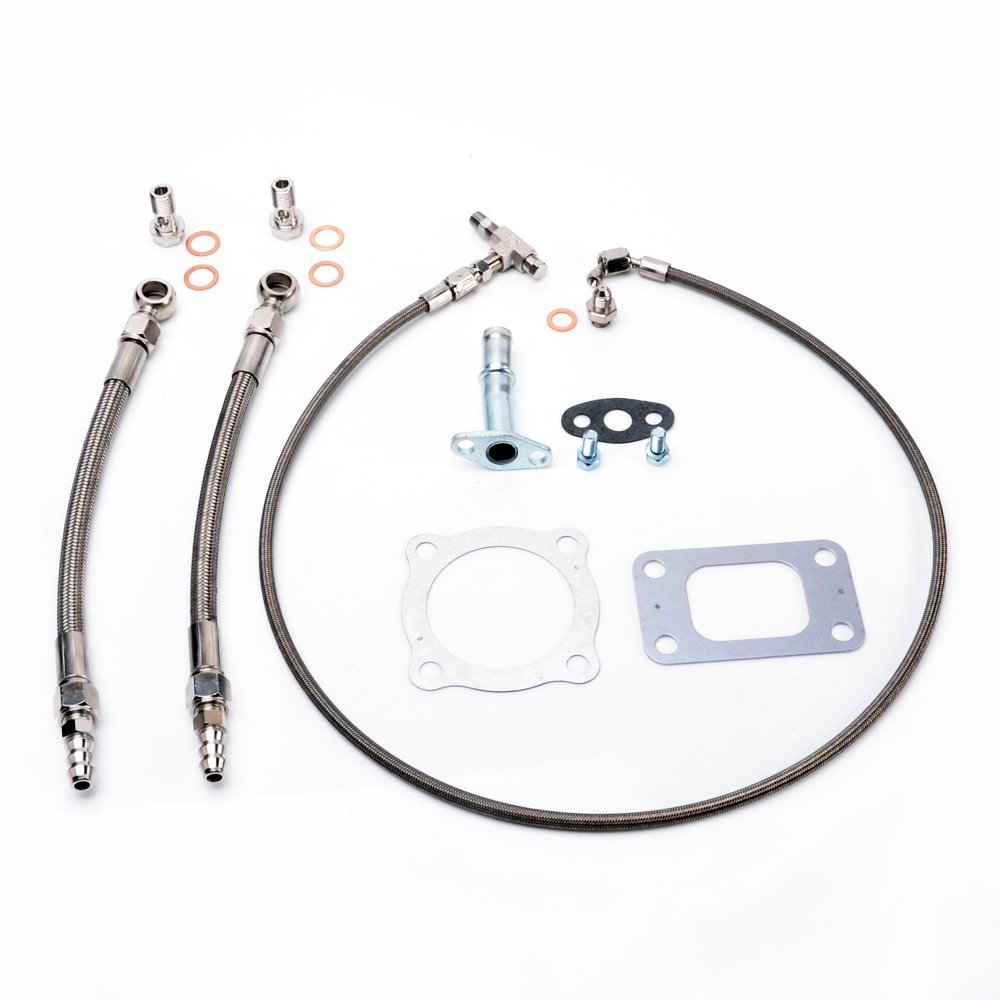 TRITDT Fits Garrett GT3076R GT3582R T3 Flange 4 Bolt Ball Bearing Install Kit