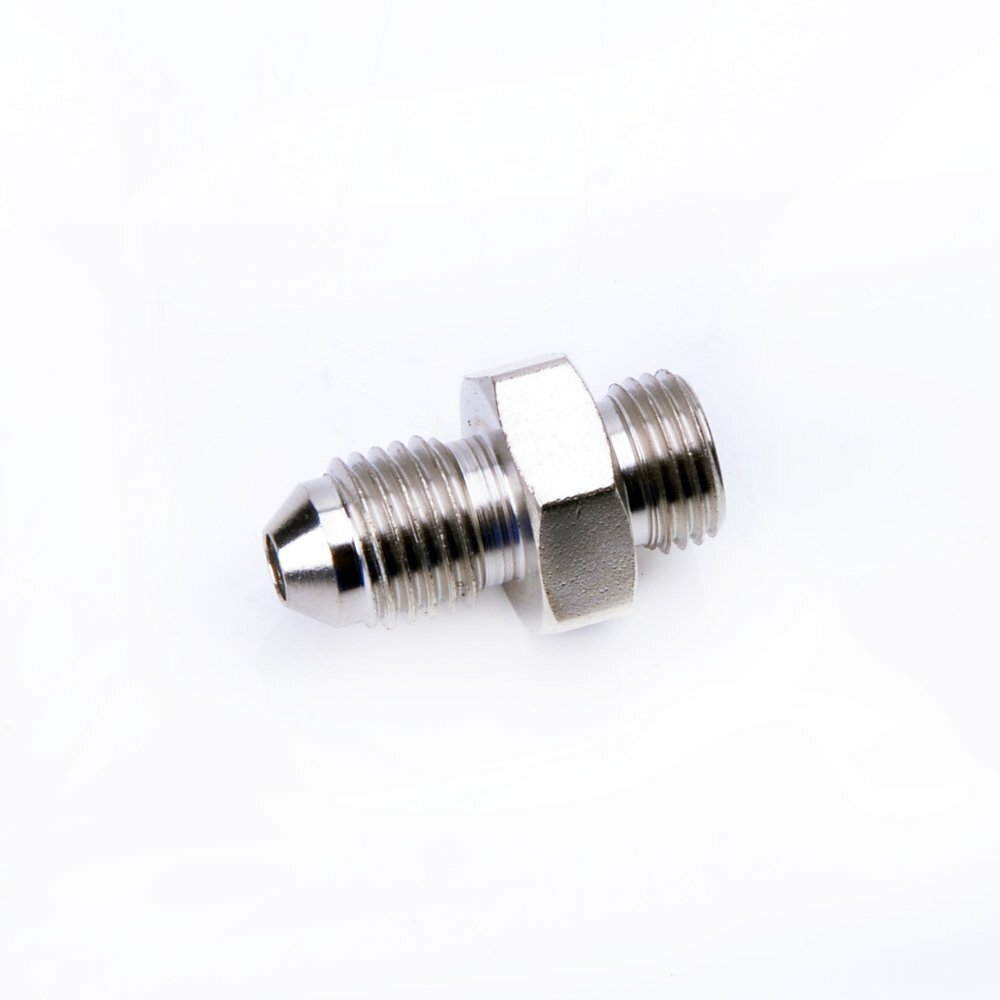 Adapter 7/16"-24x1mm 4AN w/ 1.5mm Hole for Garrett T25 T28 GT25 GT28 Oil Feed