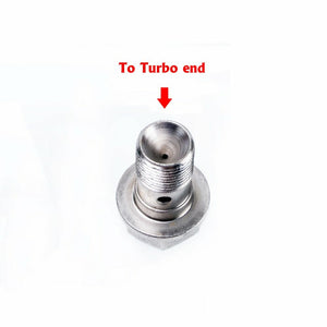 TRITDT Fits Skyline RB20DET RB25DET RB30 Oil Feed Line Kit (for Stock Turbo)