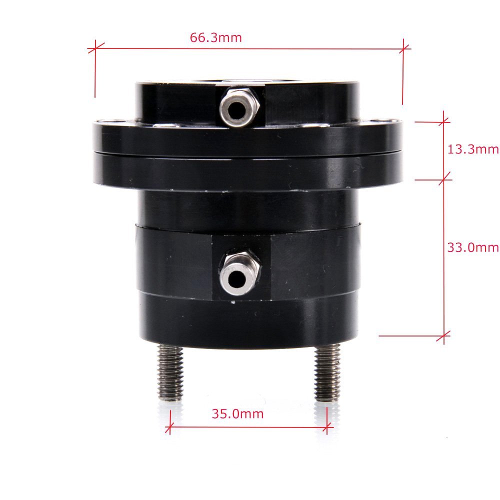 TRITDT Turbo Dual Port Adjustable Wastegate Actuator w/ 6 x spring & 4 x Rod