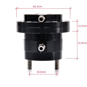 TRITDT Turbo Dual Port Adjustable Wastegate Actuator w/ 6 x spring & 4 x Rod
