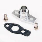 TRITDT Fits Garrett GT15 GT17 GT20 Turbo Oil Return Flange Kit 10AN