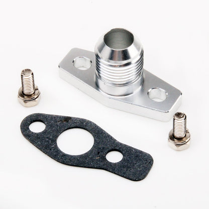 TRITDT Fits Garrett GT15 GT17 GT20 Turbo Oil Return Flange Kit 10AN