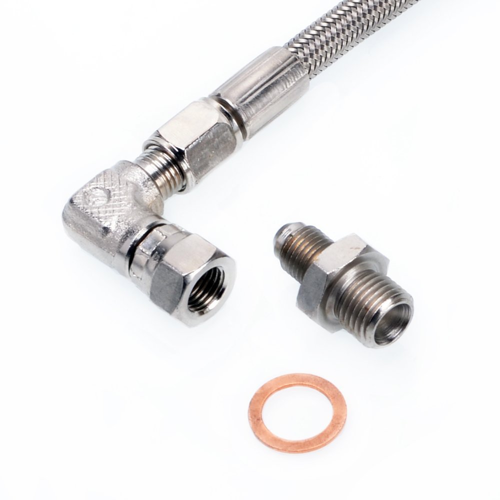 TRITDT Fits SUBARU Garrett GT30R GT35R GT28R Ball Bearing Oil and Water Line Kit