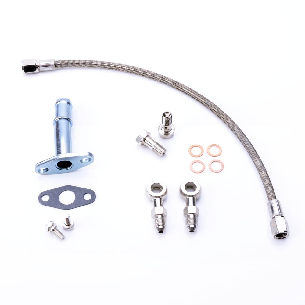 TRITDT Fits MHI 4M40T 2.8L Canter Delica Pajero Oil Feed & Return Line Kit