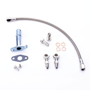 TRITDT Fits MHI 4M40T 2.8L Canter Delica Pajero Oil Feed & Return Line Kit