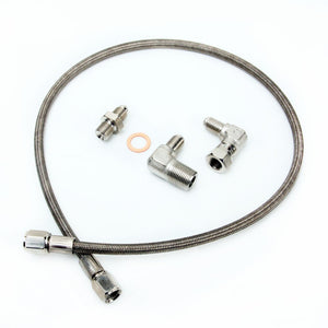TRITDT Oil Feed Line Kit fits DSM 1g Eclipse EVO 1~3 TD05H (Oil Filter to Turbo)