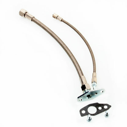 TRITDT Fits TOYOTA CT12 CT20 CT26 Turbo Oil Feed and Drain Line Kit 4AN / 8AN