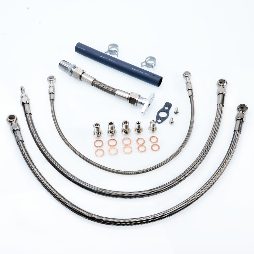 TRITDT Fits Nissan RB20DET RB25DET w/ TRITDT TD05H TD06 Top Mount Install Kit