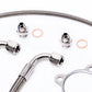 Fits Garrett GT28R GT30R B.B. Oil & Water Line Kit 70cm Oil Feed / 25cm Water