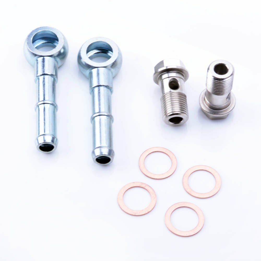 TRITDT Fits Skyline R31 R33 Turbo Water Pipe Kit M16x1.5mm