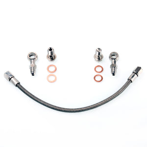 Fits TOYOTA 3SGTE / 3S-GTE Rev 3 w/ Garrett GT28R GT30R GT35R Oil Feed Line Kit