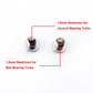 TRITDT Fits SUBARU TD04L RHF5 Oil Feed Banjo Bolt Kit M10x1.5mm w/ 1.8mm Hole