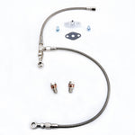 Fits SUBARU 02~06 WRX / 04~14 STI w/ T3 T04B T04E AVCS/Turbo Oil Feed Line Kit