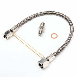 Fits SUBARU EJ20 EJ25 w/ AVCS for IHI VFxx & TF035HM TD04L Oil Feed Line Kit