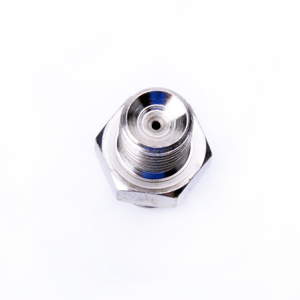 TRITDT Fits Lancer EVO 3/4/5/6/8/9/10 Oil Feed Adapter M12x1.25 w/ 1.5mm Hole