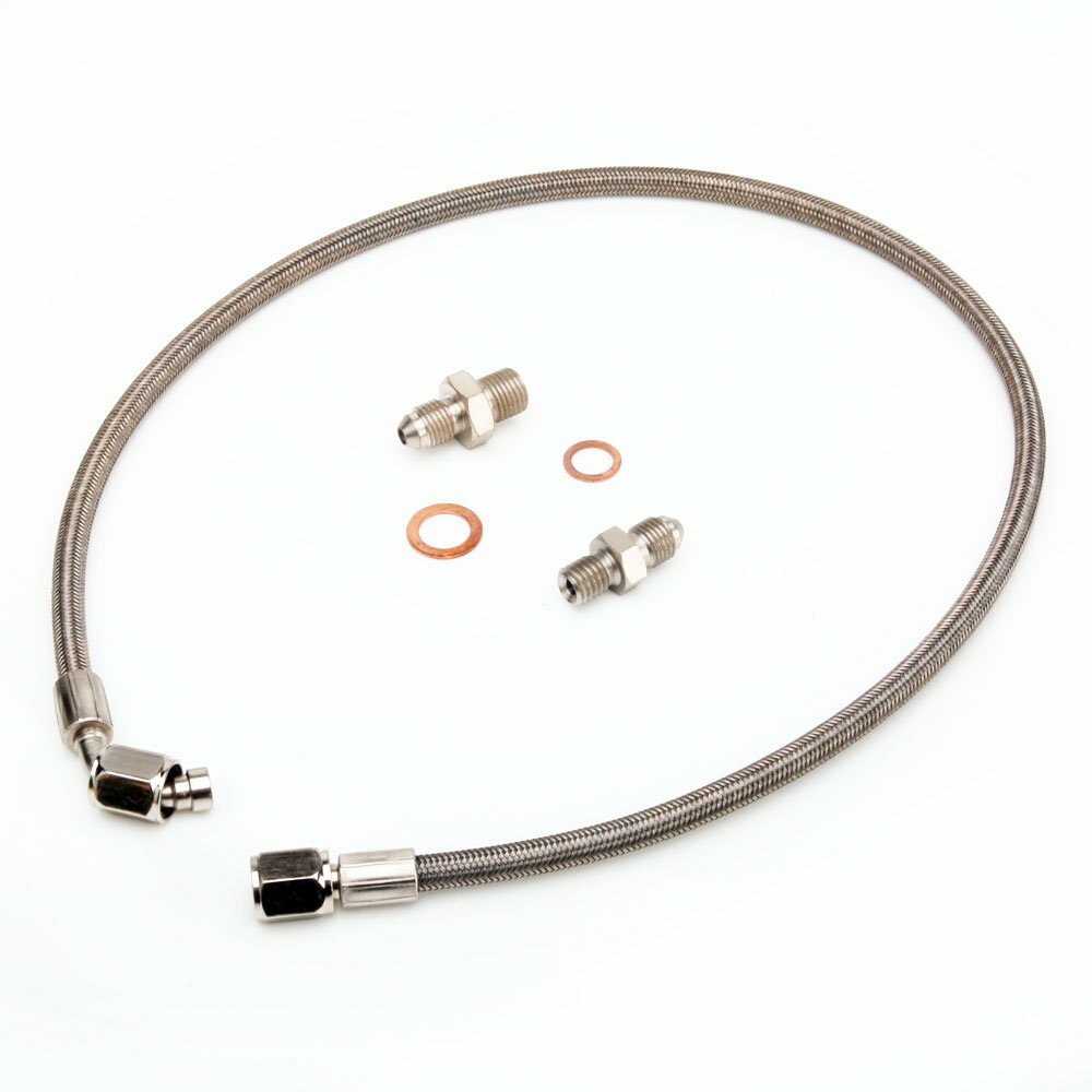 TRITDT Turbo Oil Feed Line Kit 12 x 1.25 Thread for MAZDA 323 w/ Mitsubishi TD04